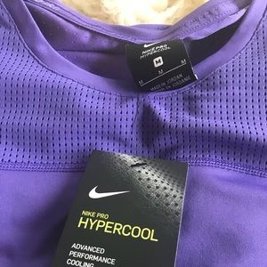 NWT Purple hypercool top